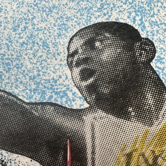 Vtg Magic Johnson Ts Sweatshirt Mens XL Lakers Crewneck 90s NBA All Over Print - Picture 16 of 16